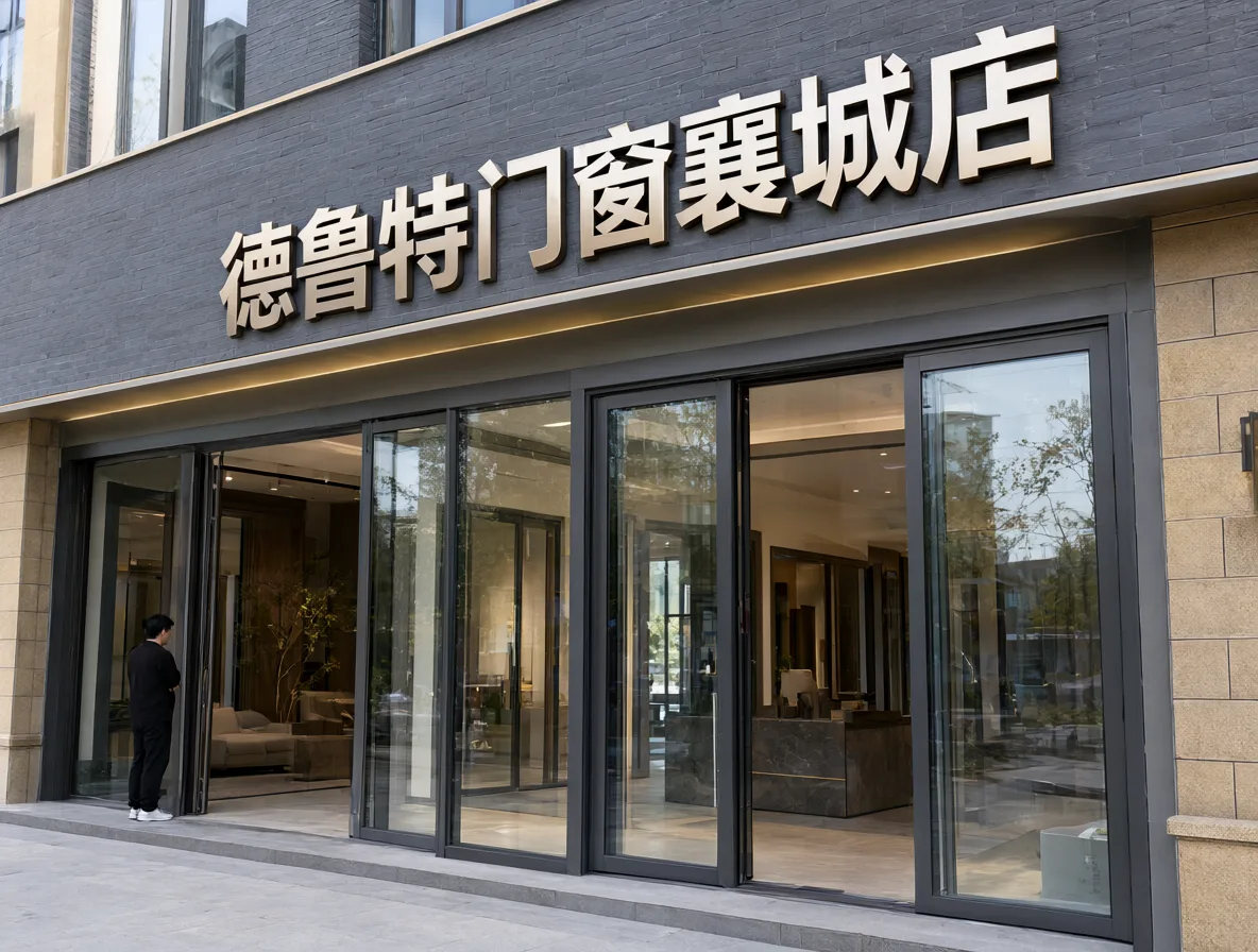德鲁特门窗襄城店 门头实景