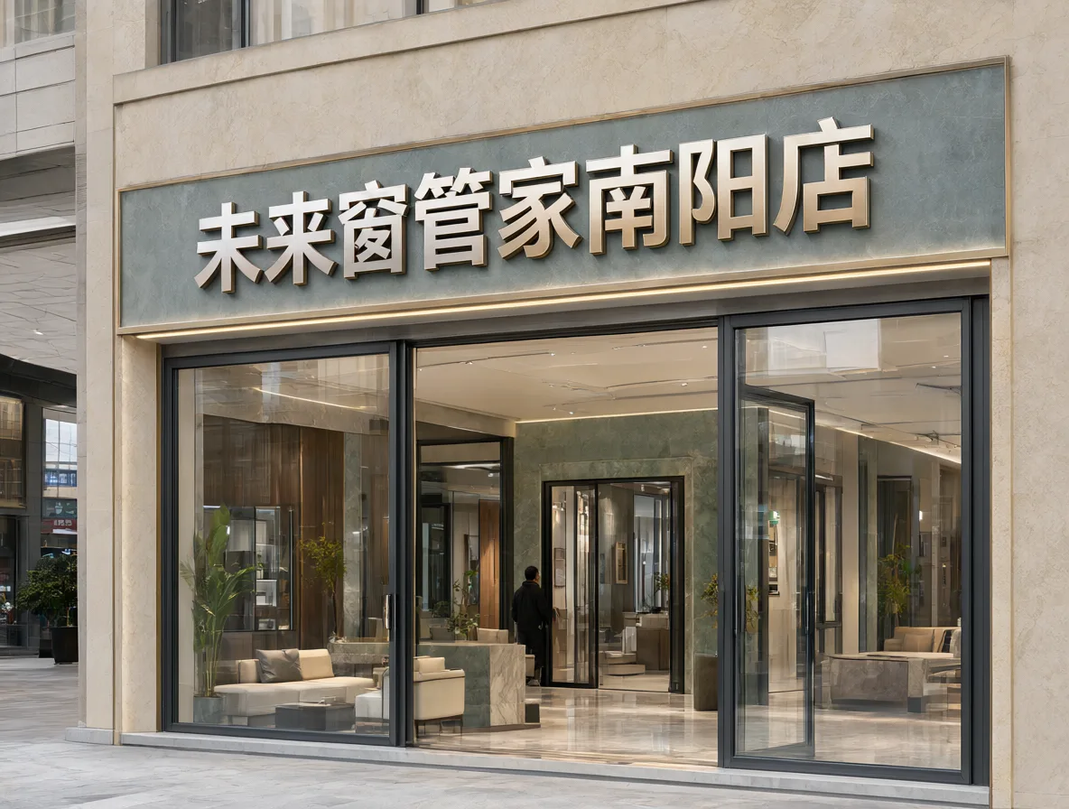 未来窗管家南阳店 门头