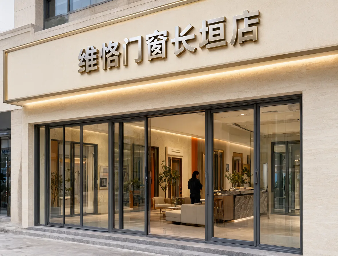 维恪门窗长垣店 门头实景