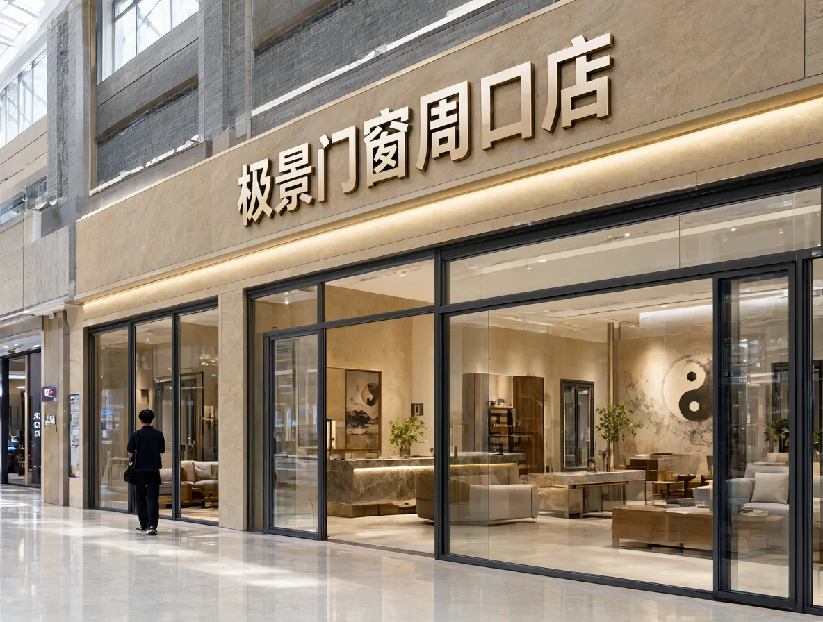 极景门窗周口店 门头实景