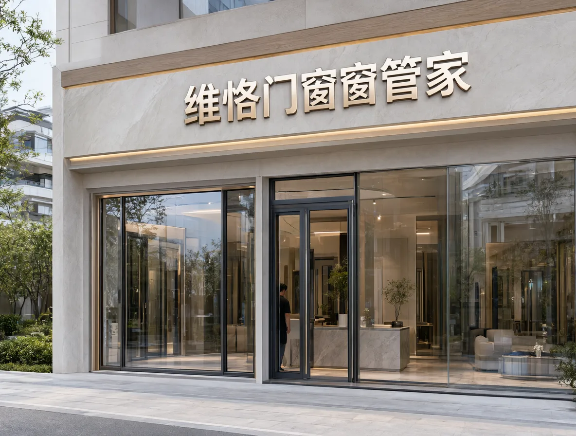 维恪门窗窗管家 门头实景