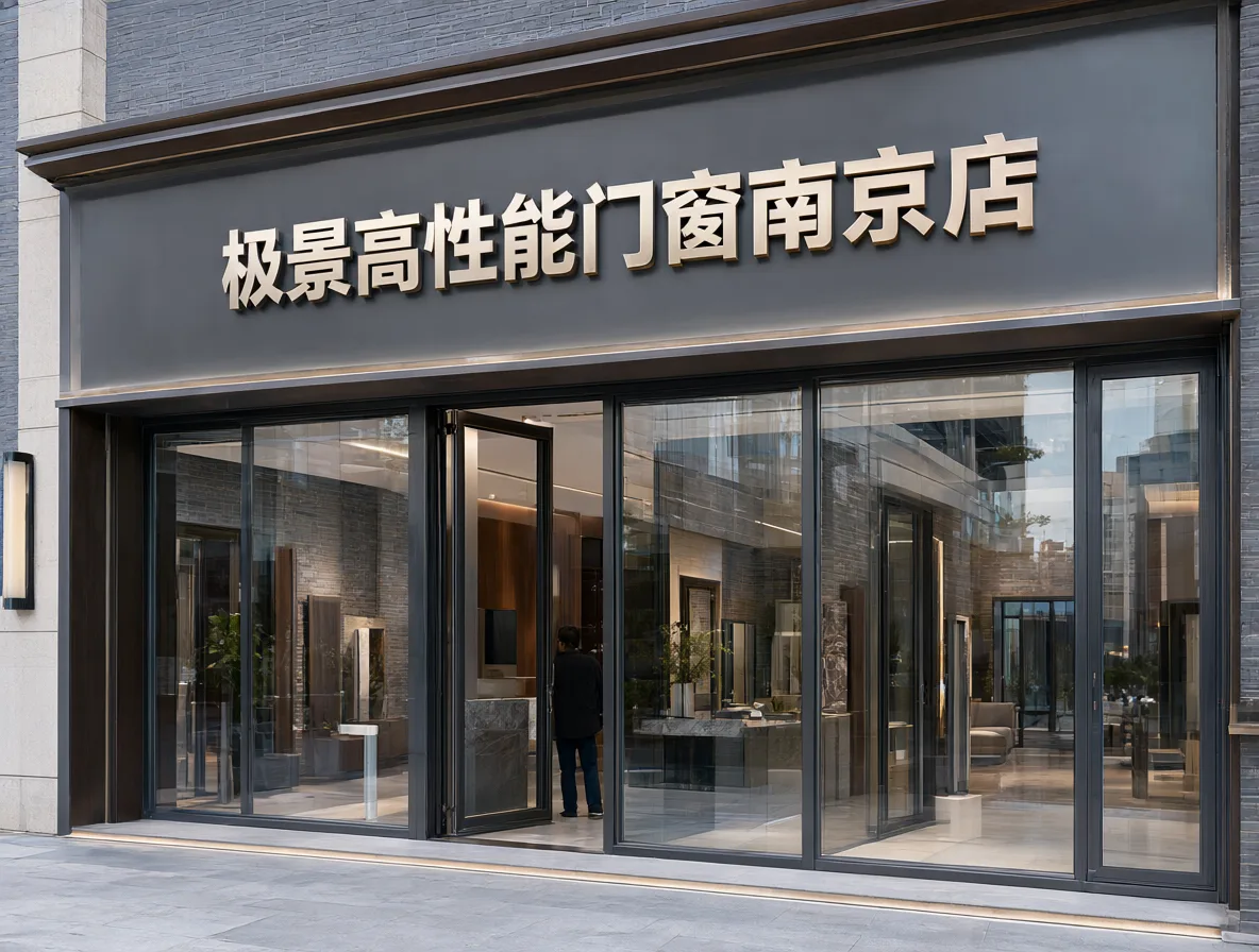 维恪门窗南京店极景高性能门窗 门头实景