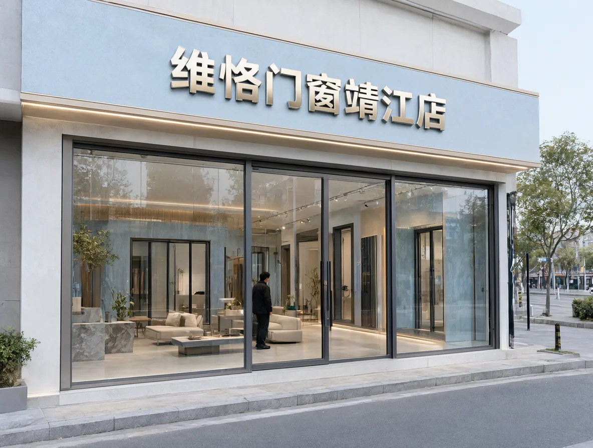 维恪门窗靖江店 门头实景