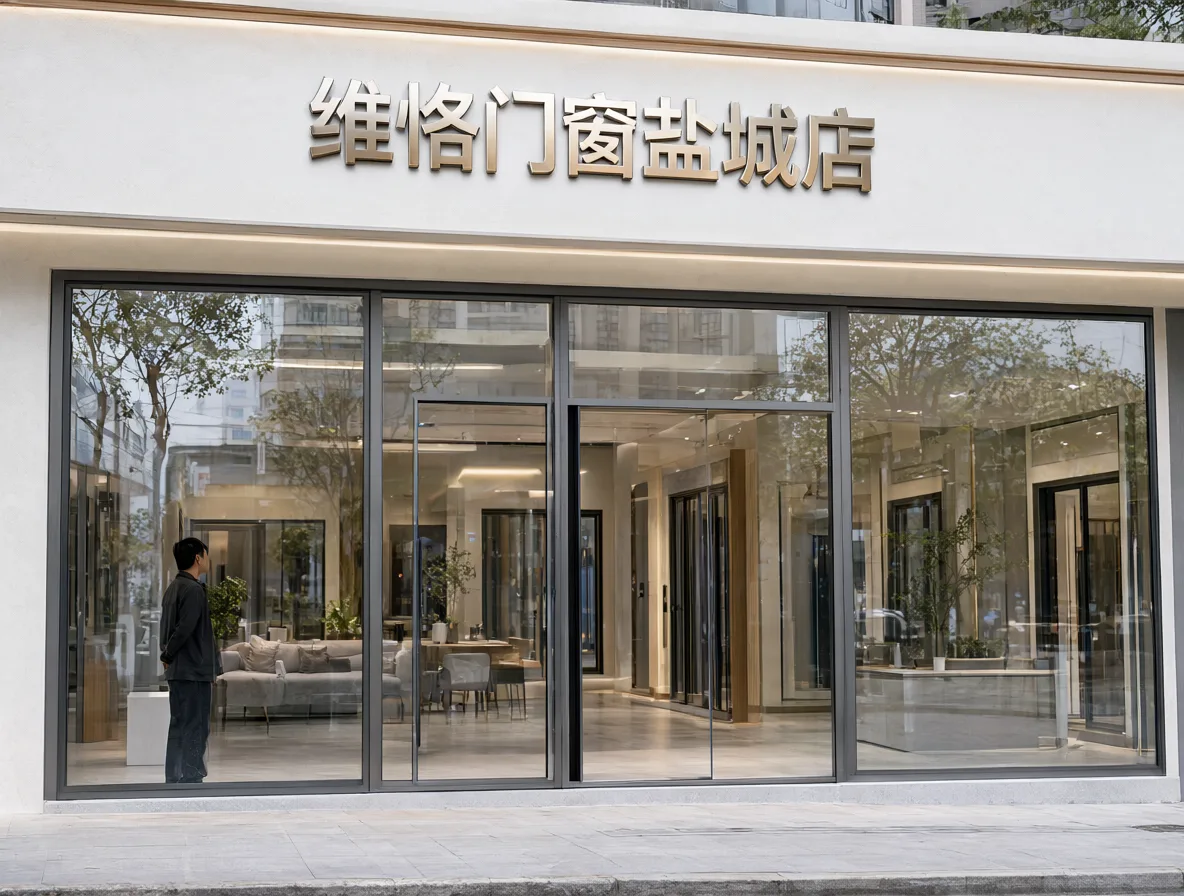 维恪门窗盐城店 门头实景
